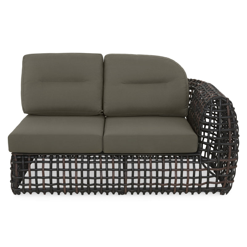 DINASTY Set mobilier terasă/grădină, colțar 5 piese și măsuță