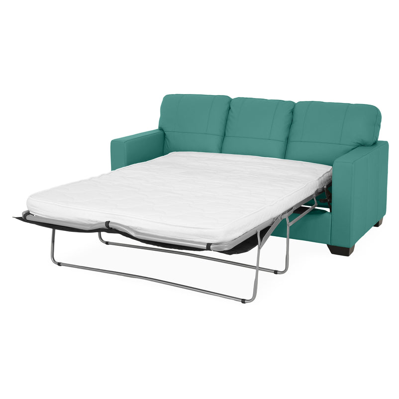 ASWAN Canapea extensibilă, 3 locuri, piele