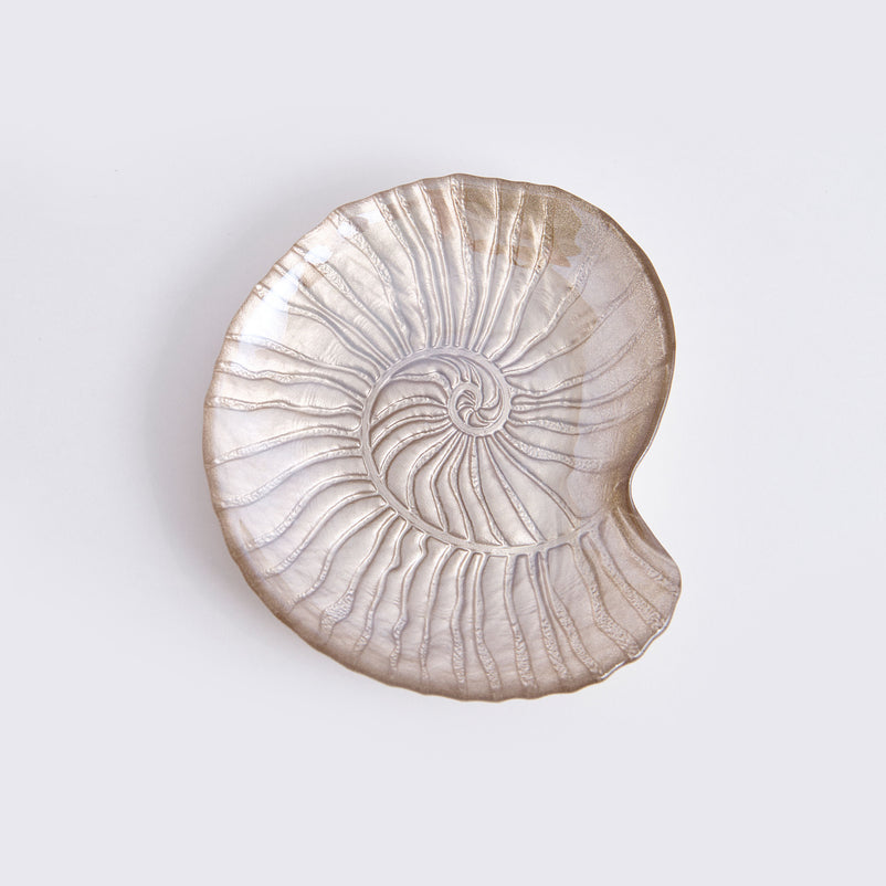 MARINA Platou, sticlă, D.18cm