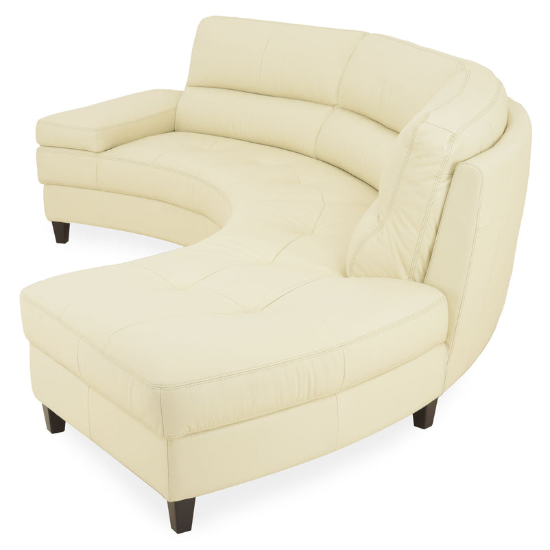 RODO Colțar semirotund, terminal stânga/dreapta, piele