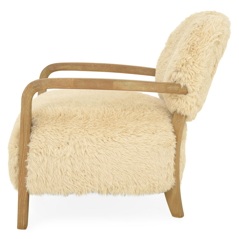 CERVINIA Fotoliu, imitație blană