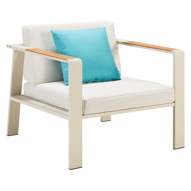 NOFI Set mobilier terasă/grădină, 2 fotolii, canapea și masă