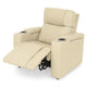 BOURKE Fotoliu cu recliner electric, piele