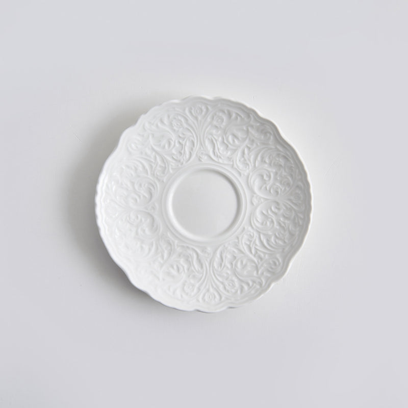 AMOUR Ceșcuță cu farfurioară, porțelan, 210ml