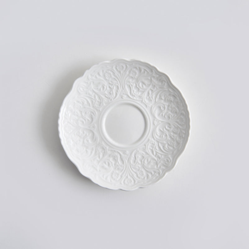 AMOUR Ceșcuță cu farfurioară, porțelan, 210ml