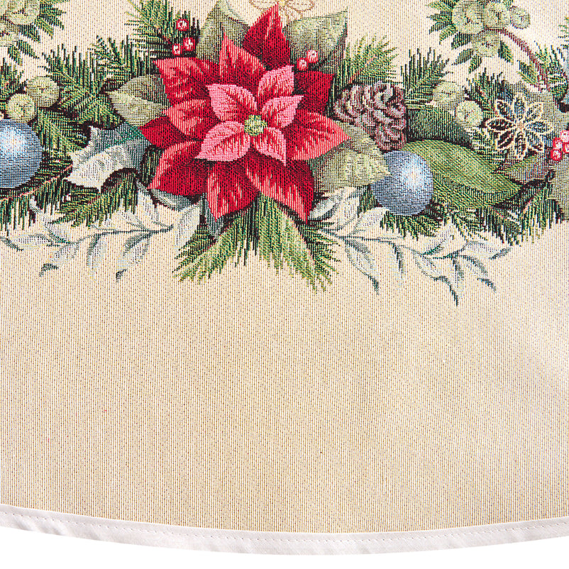 CHRISTMAS GARLAND Față de masă, D.165cm