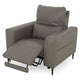 LASHIO Fotoliu, recliner electric și mecanism tetieră, piele