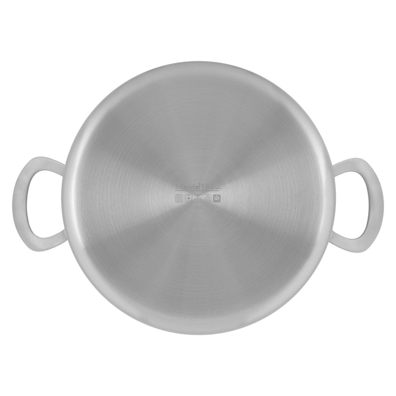 MAUVIEL Oală cu mânere și capac, inox