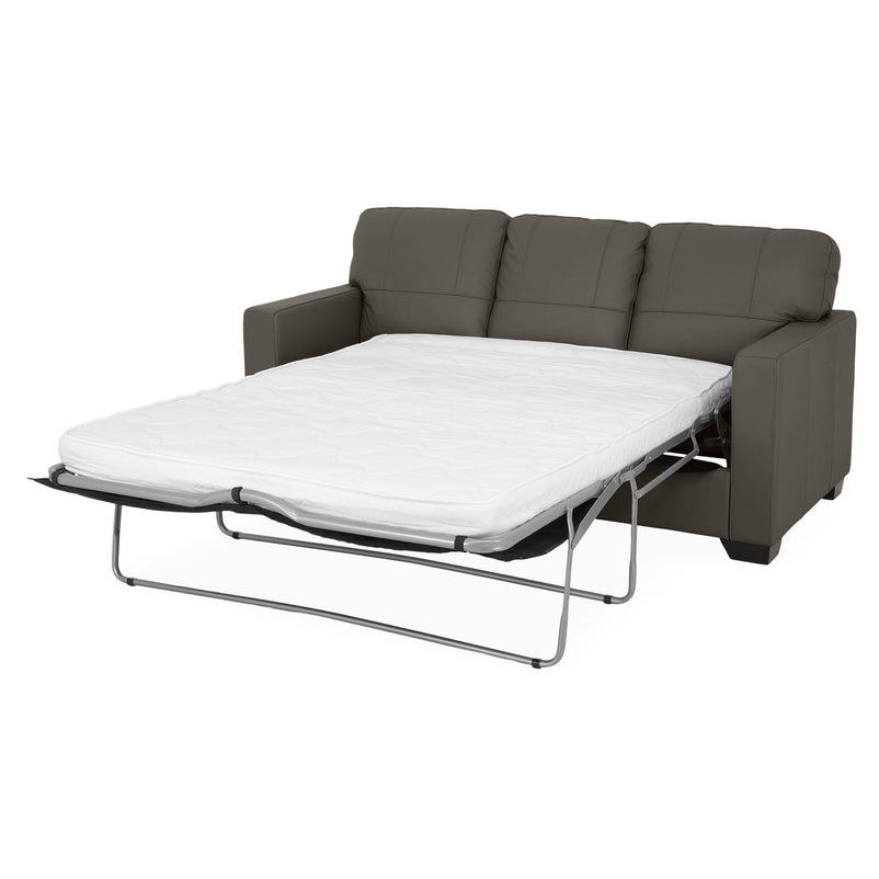 ASWAN Canapea extensibilă, 3 locuri, piele