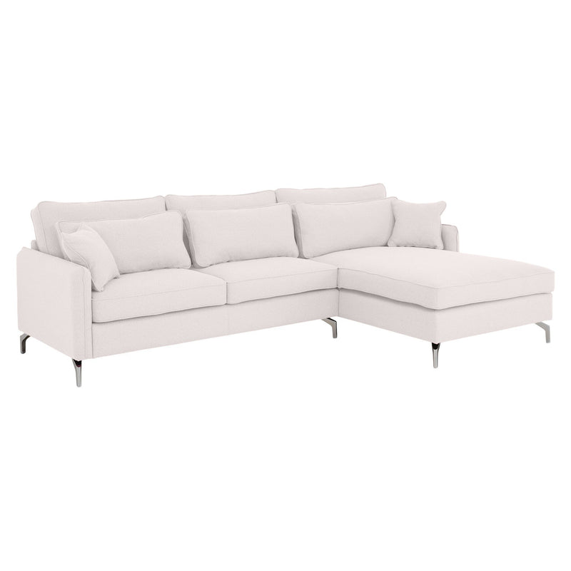 DALINA Colțar cu șezlong stânga/dreapta, stofă