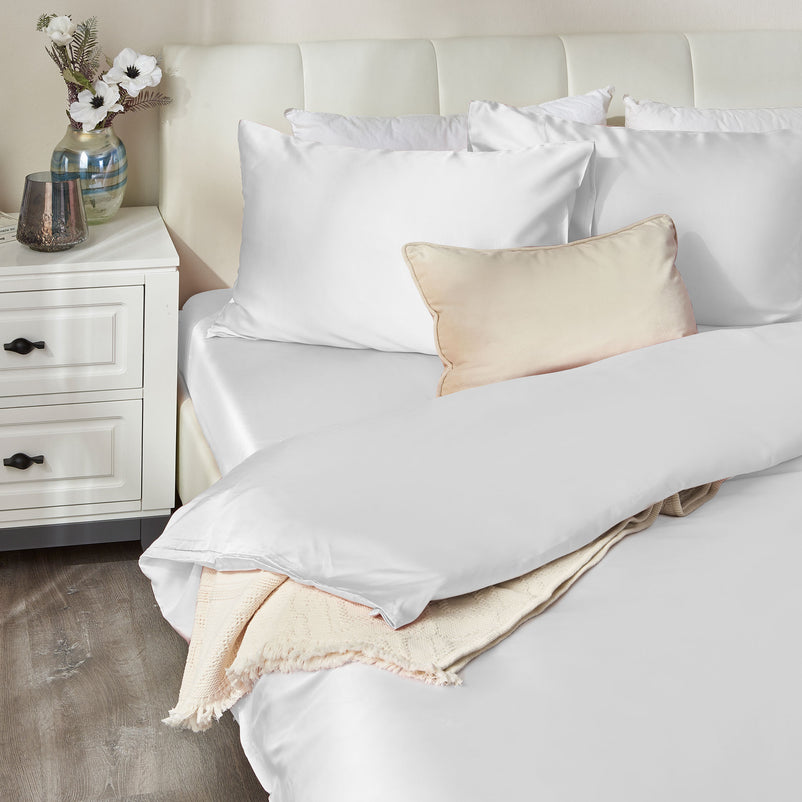 SILKY SATEEN Set așternut 4 piese, 200x220cm