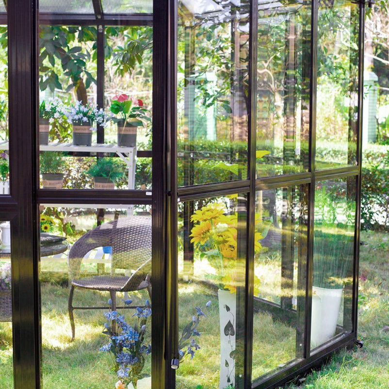 HEXAGON GLASS Pavilion/Oranjerie, 343x390cm