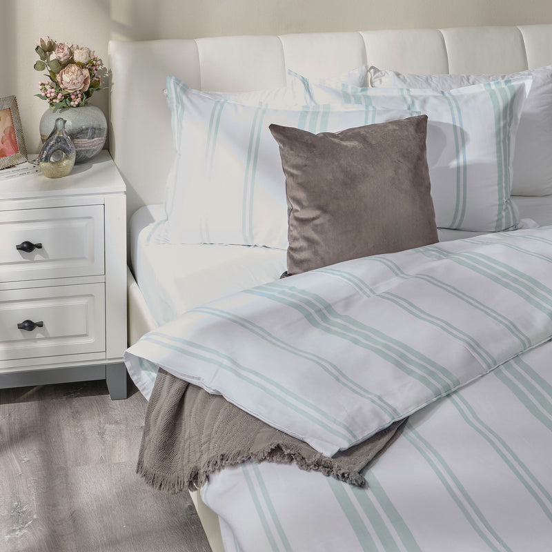 CASPER STRIPES Set așternut 4 piese, 200x220cm