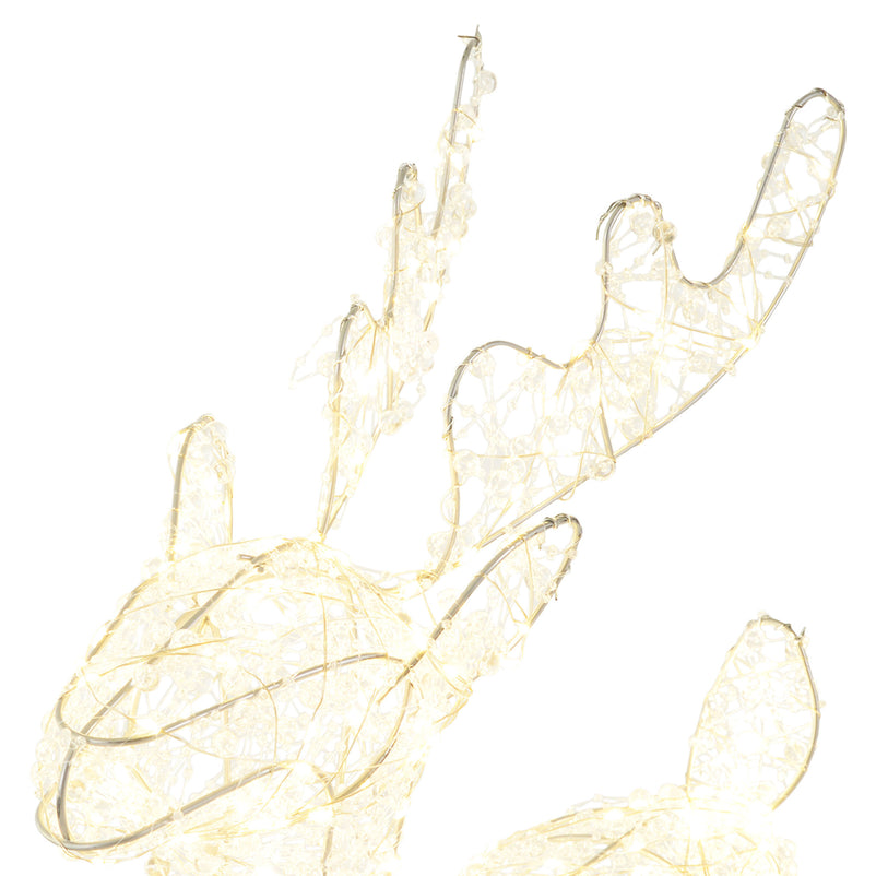 ICY REINDEER Decorațiune luminoasă, 400 microleduri