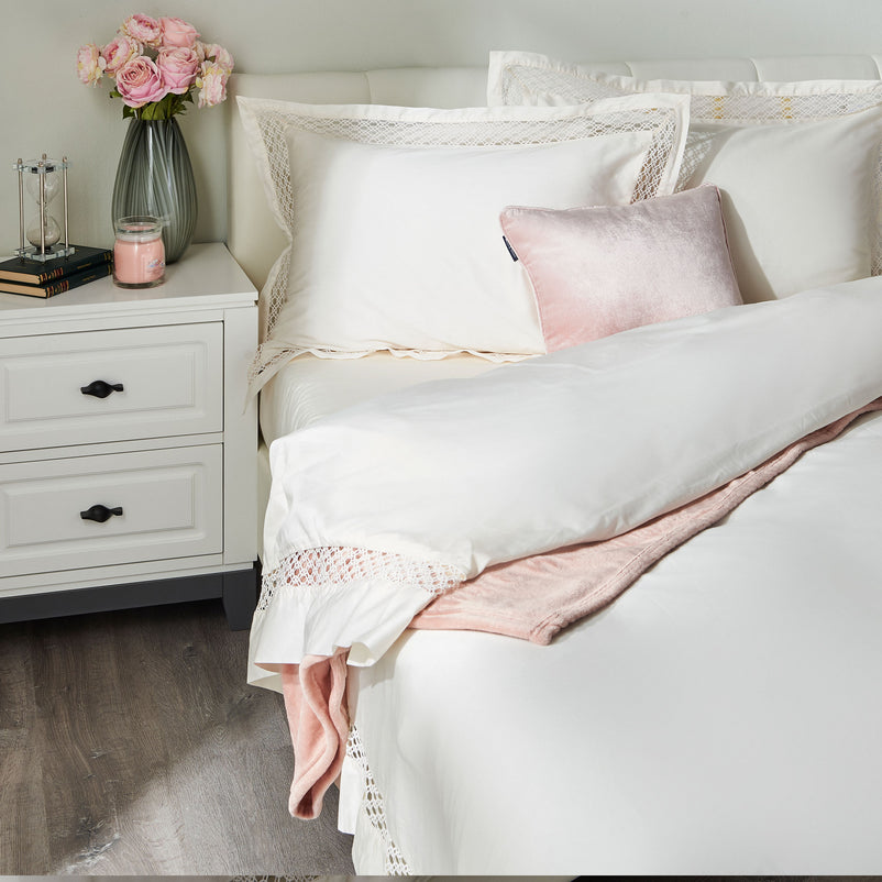 VITRAL LACE Set așternut 4 piese, 200x220cm