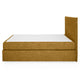 CARLINI Pat tapițat boxspring, 160x200cm, saltea inclusă