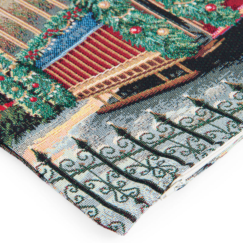 CHRISTMAS TRAM Pernă decorativă, 45x45cm