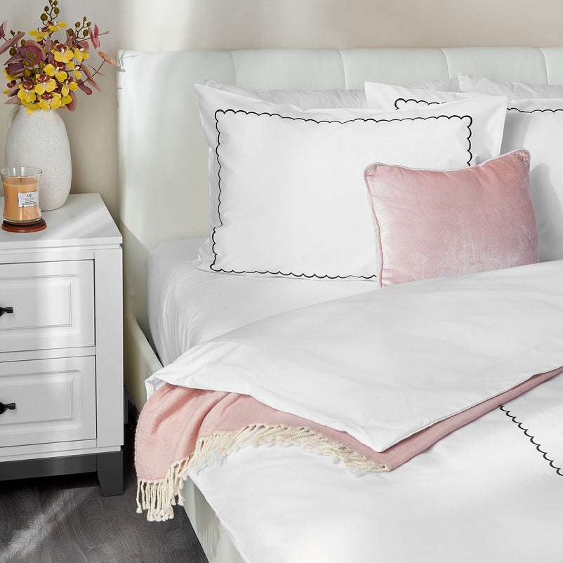 MINI SCALLOP Set așternut 4 piese