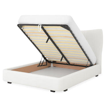 THALIA Pat tapițat, 160x200cm ,somieră rabatabilă și ladă depozitare incluse