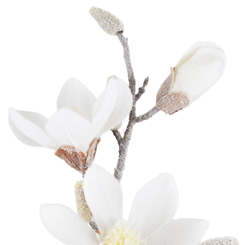 SNOWY MAGNOLIA Aranjament flori artificiale