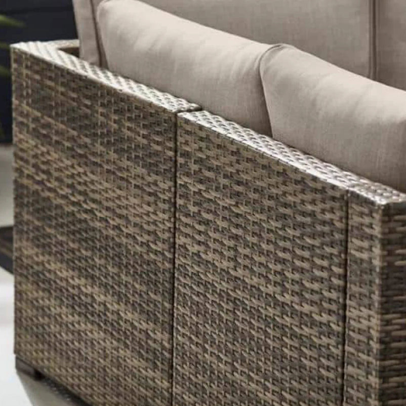 ELIAS Set mobilier terasă/grădină, colțar și măsuță