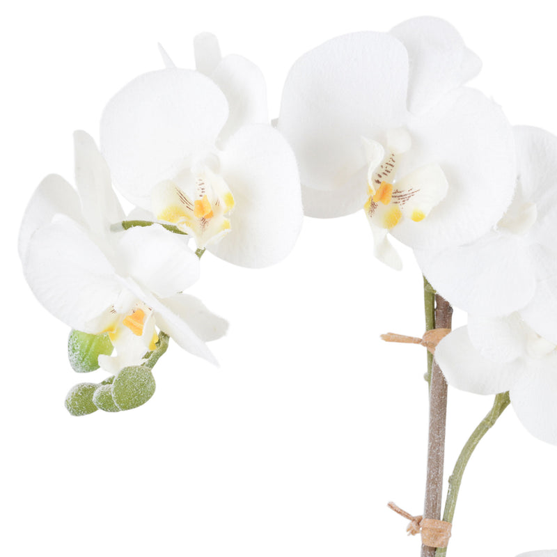 SNOWY ORCHID Aranjament flori artificiale