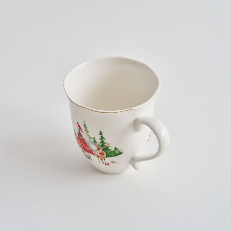 WONDERLAND Set 2 căni, porțelan, 420ml