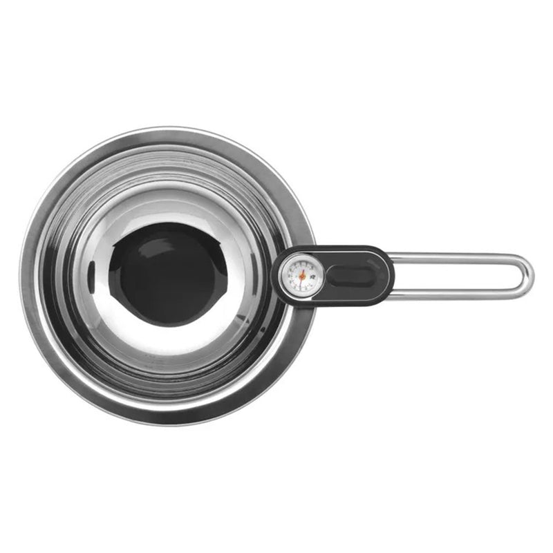 PERFECT Oală de gătit la aburi cu termometru, cromargan, D.18cm