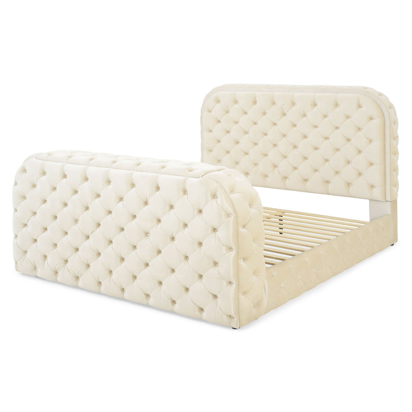 CLERMONT Pat tapițat, șemineu, spațiu TV, LED, somieră incluse