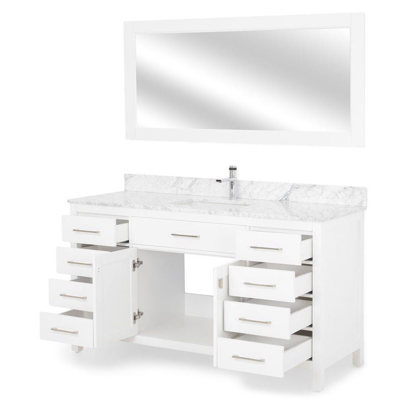 FROST Set mobilier baie, mască lavoar, lavoar, top, oglindă
