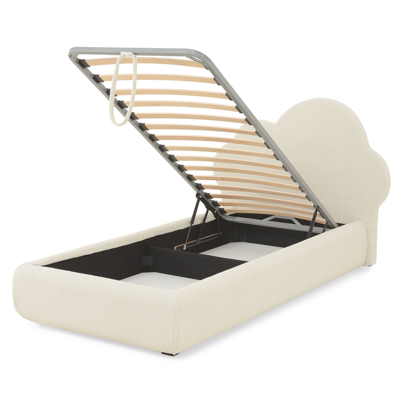 CIEL Pat dehusabil copii, 90x200 cm, somieră rabatabilă și ladă incluse