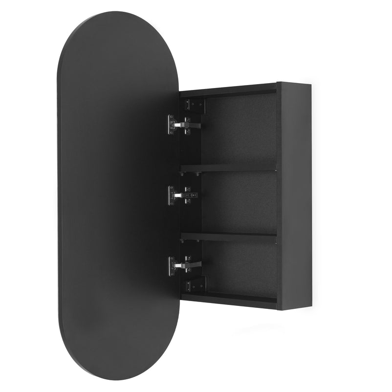 BRUNO Set mobilier baie, mască lavoar, 2 dulapuri suspendate și lavoare