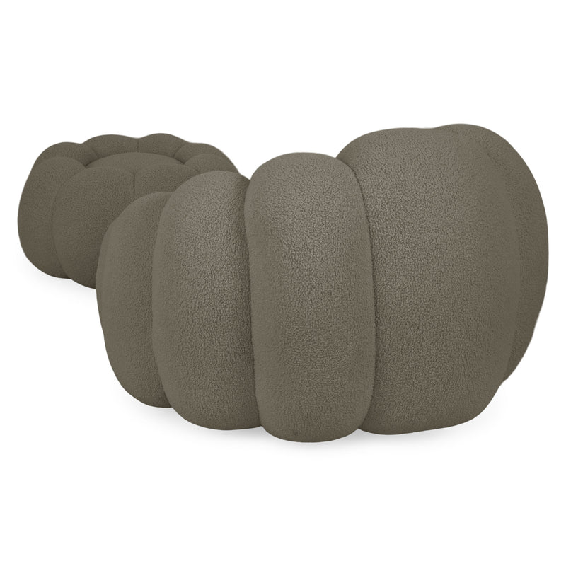 KITRIDGE Set mobilier, fotoliu rotativ și taburet