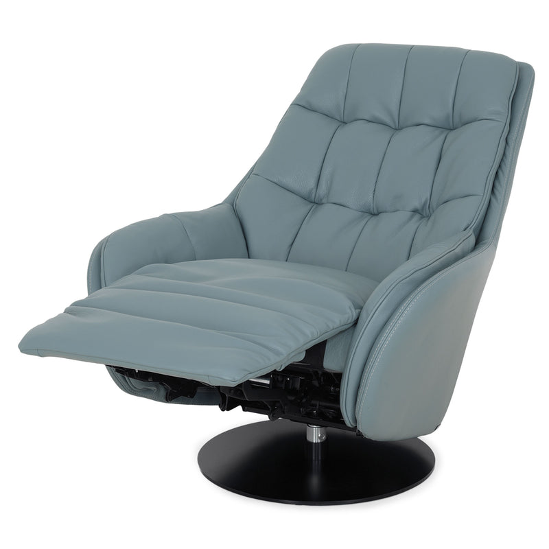 NATUZZI EDITIONS BRADFORD Fotoliu cu recliner electric, piele