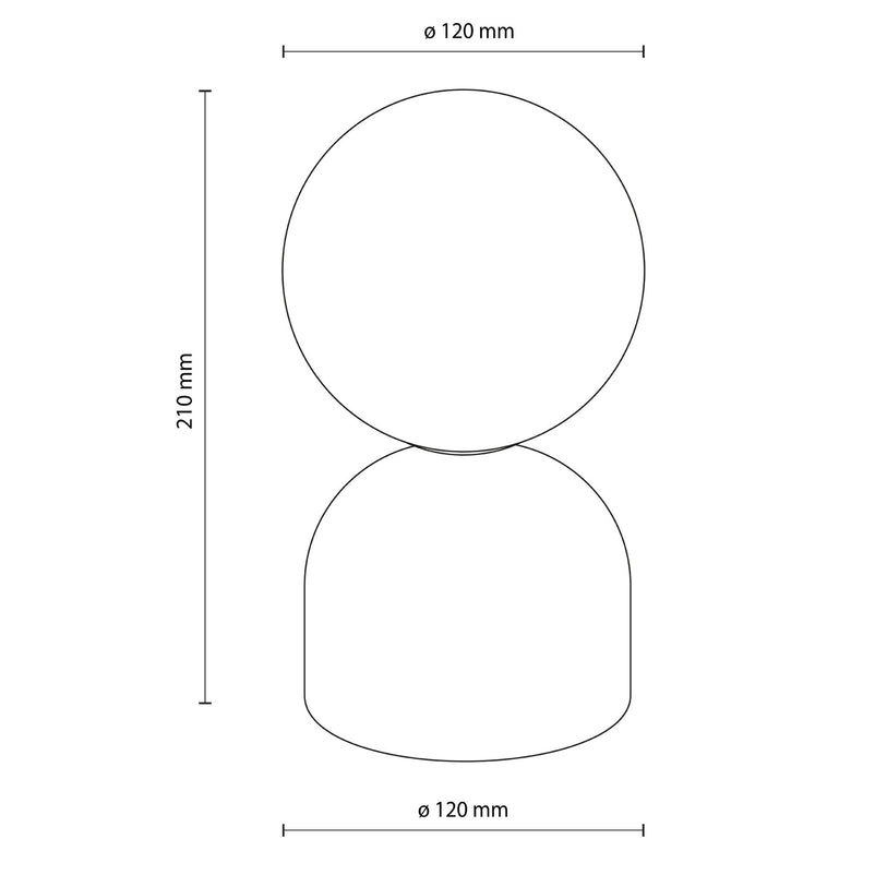 MIKI Veioză 1x8W G9