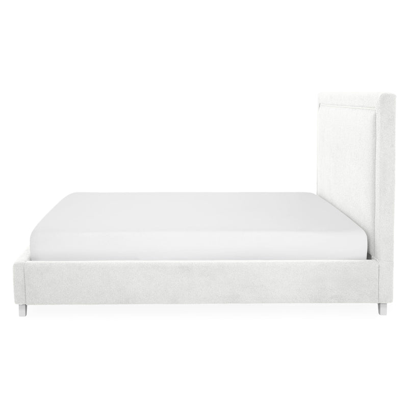 KOLLE Pat tapițat, 160x200cm, somieră și ladă depozitare incluse