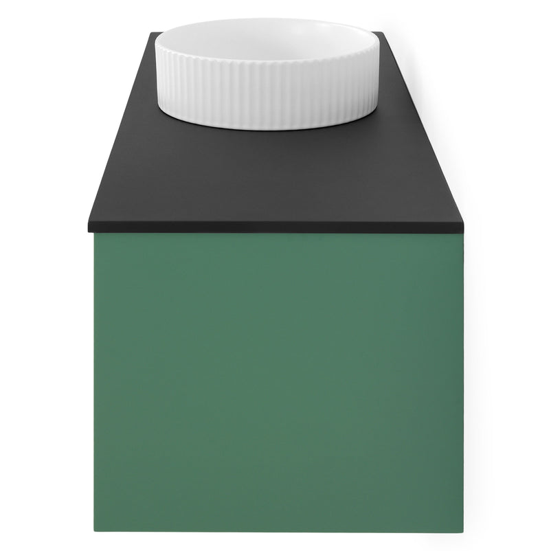 HORIK Set mobilier baie, mască lavoar, top lavoar și lavoar ceramic