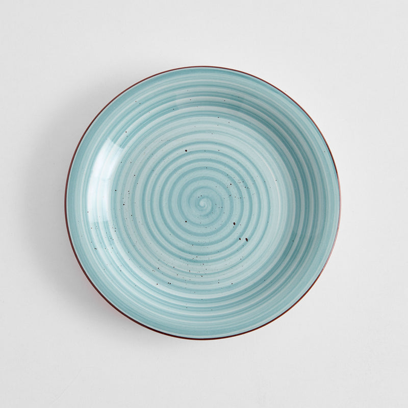 SPIRAL Set veselă, ceramică, 18 piese
