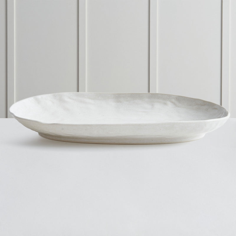 MEZOLIT Platou servire, porțelan, L.34cm