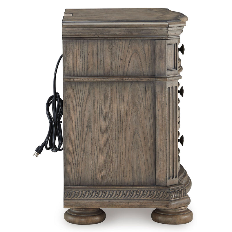 WASHINGTON Noptieră 3 sertare