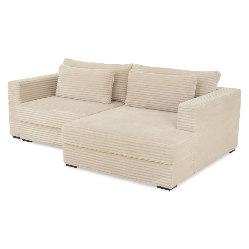 ERDING Colțar extensibil, șezlong stânga/dreapta și ladă depozitare, stofă