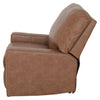 ANSLEY Fotoliu cu recliner manual, piele