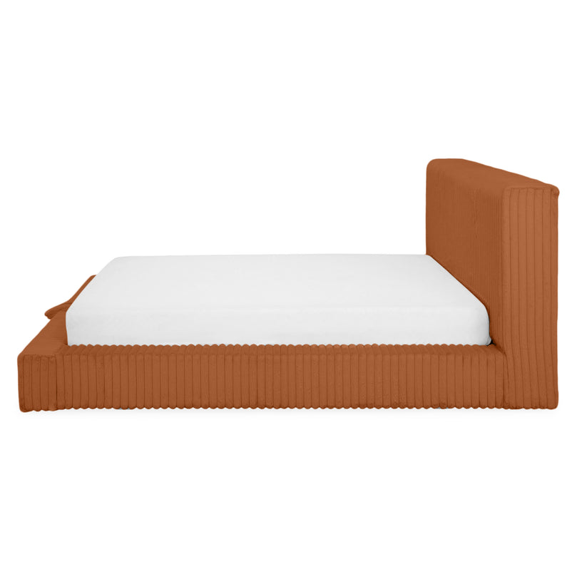 NORDEND Pat tapițat, 160x200cm, somieră rabatabilă și ladă incluse