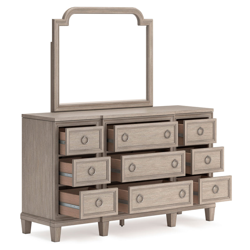 JORLAINA Comodă lată, 9 sertare