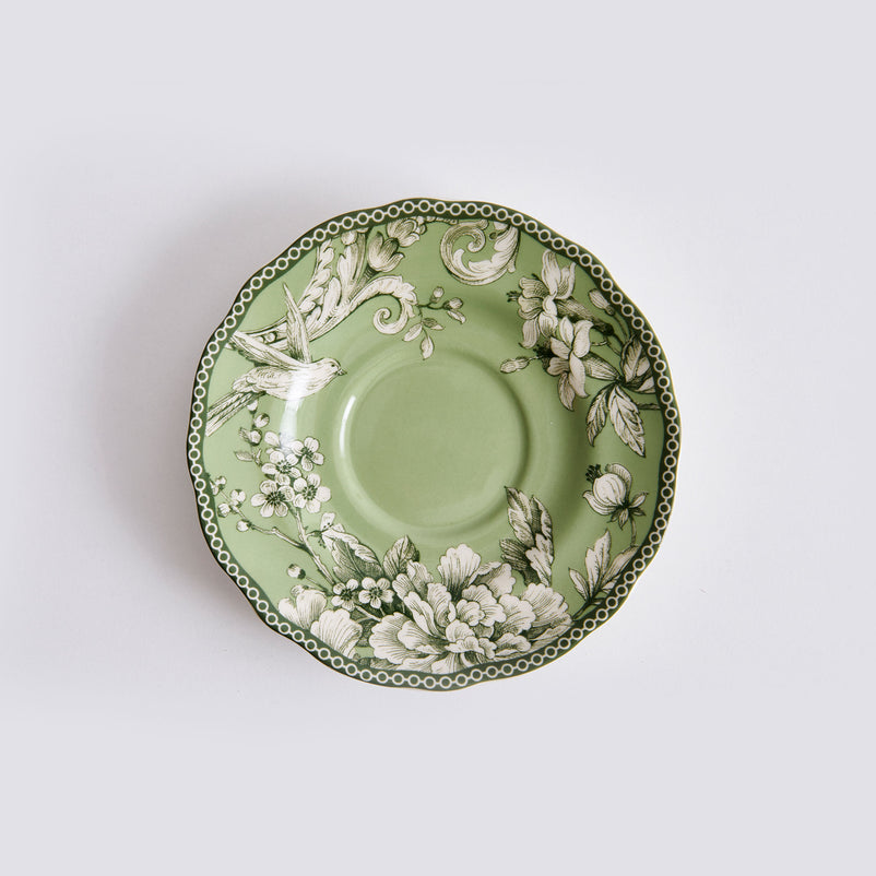 ADELAIDE Ceașcă și farfurioară, porțelan, 220ml