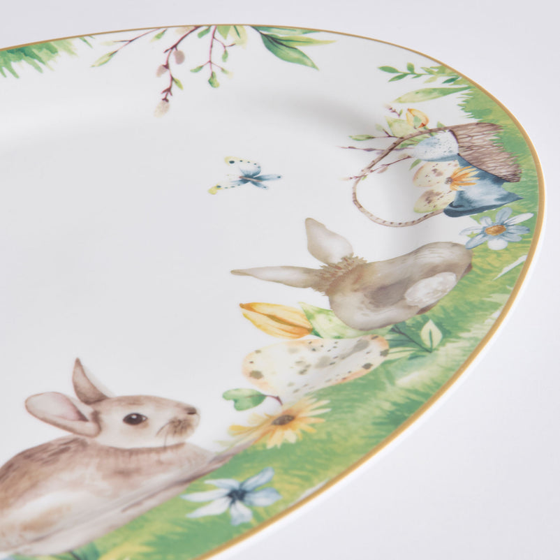 PRIMAVERA Platou servire, porțelan, L.40cm