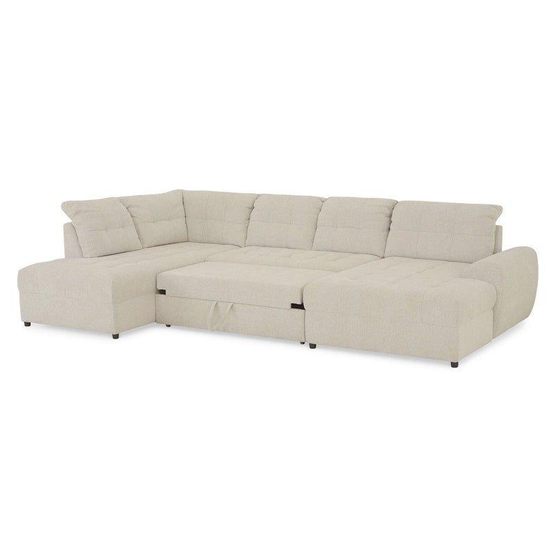 CLOUD Colțar extensibil, șezlong stânga/dreapta, stofă