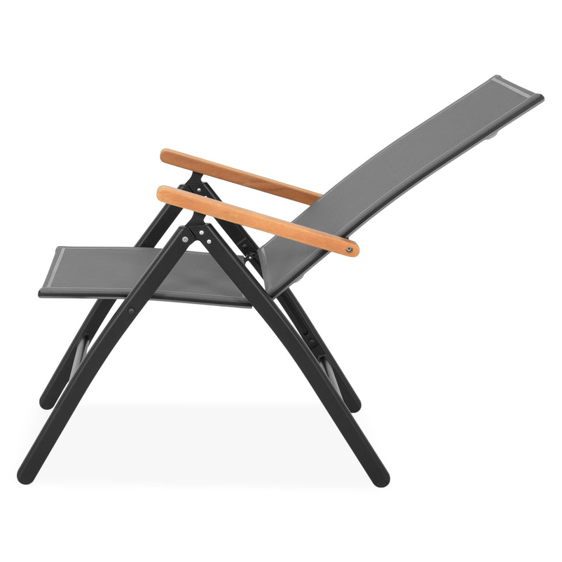 EASY Scaun cu spătar reglabil și pliabil exterior