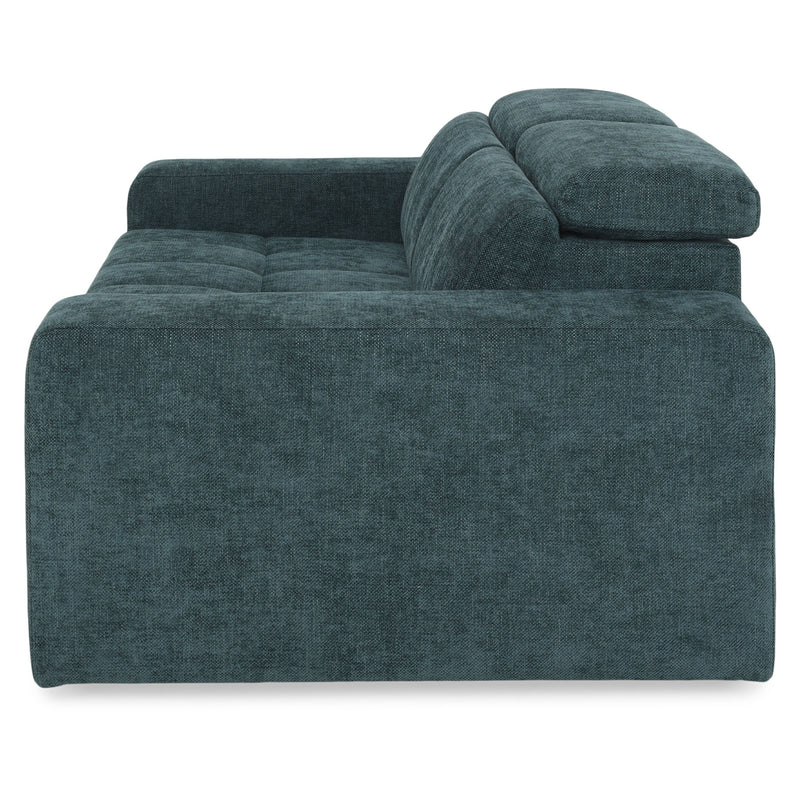 GRETNA Canapea 2 locuri, mecanism tetiere, stofă