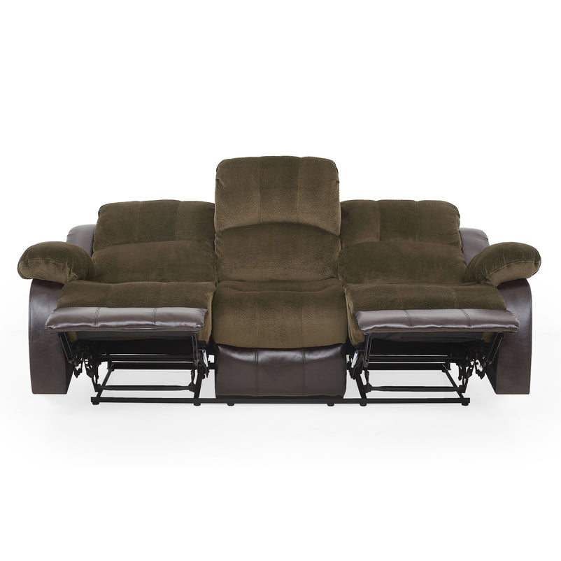 PASADENA Canapea 3 locuri , 2 reclinere manuale, stofă